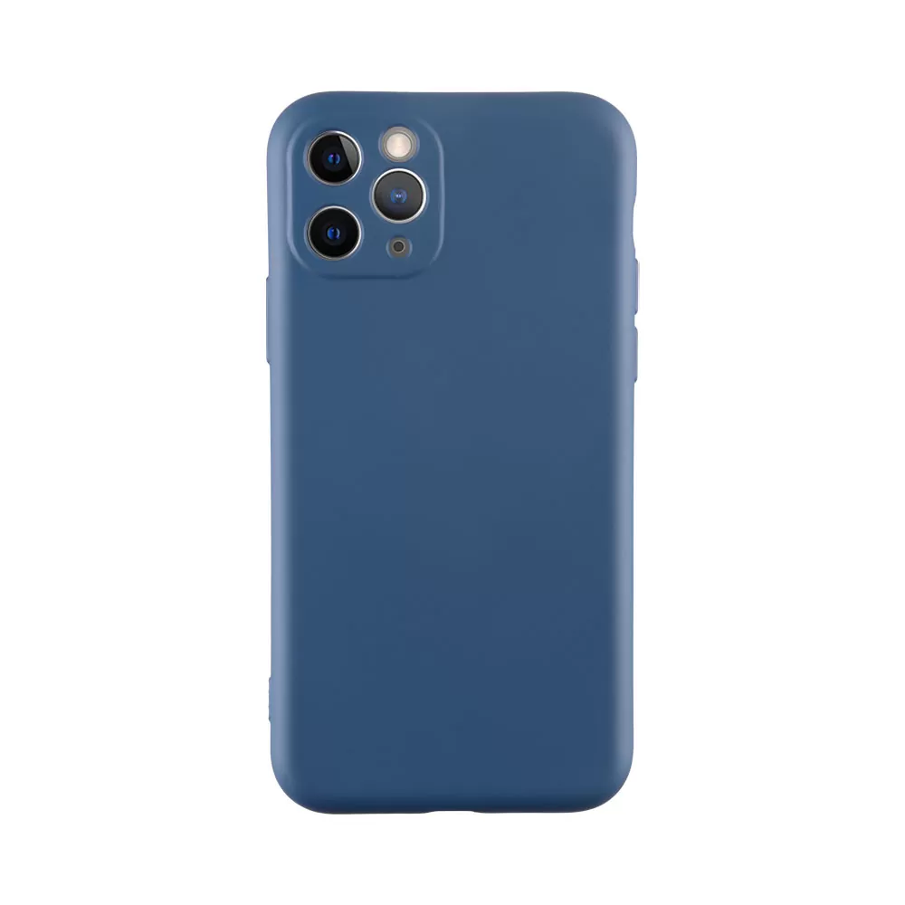 IDOL 1991 VELVET TPU ΘΗΚΗ IPHONE 11 PRO 5.8in 4 SIDE FULL CAMERA PROTECTION BLUE - Image 5