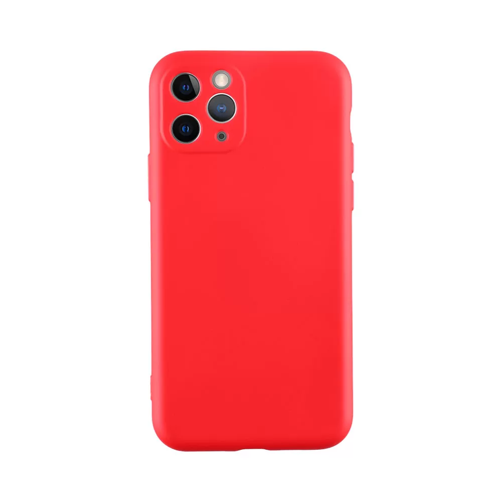 IDOL 1991 VELVET TPU ΘΗΚΗ IPHONE 11 PRO 5.8in 4 SIDE FULL CAMERA PROTECTION RED - Image 5