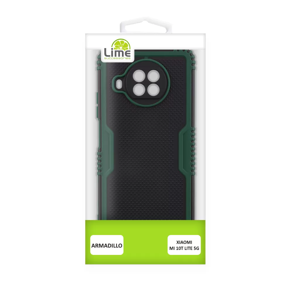 LIME ARMADILLO ΘΗΚΗ XIAOMI MI 10T LITE 5G/REDMI NOTE 9 PRO 5G 6.67in  FULL CAMERA PROTECTION GREEN - Image 3
