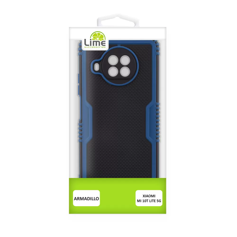 LIME ARMADILLO ΘΗΚΗ XIAOMI MI 10T LITE 5G/REDMI NOTE 9 PRO 5G 6.67in  FULL CAMERA PROTECTION BLUE - Image 3