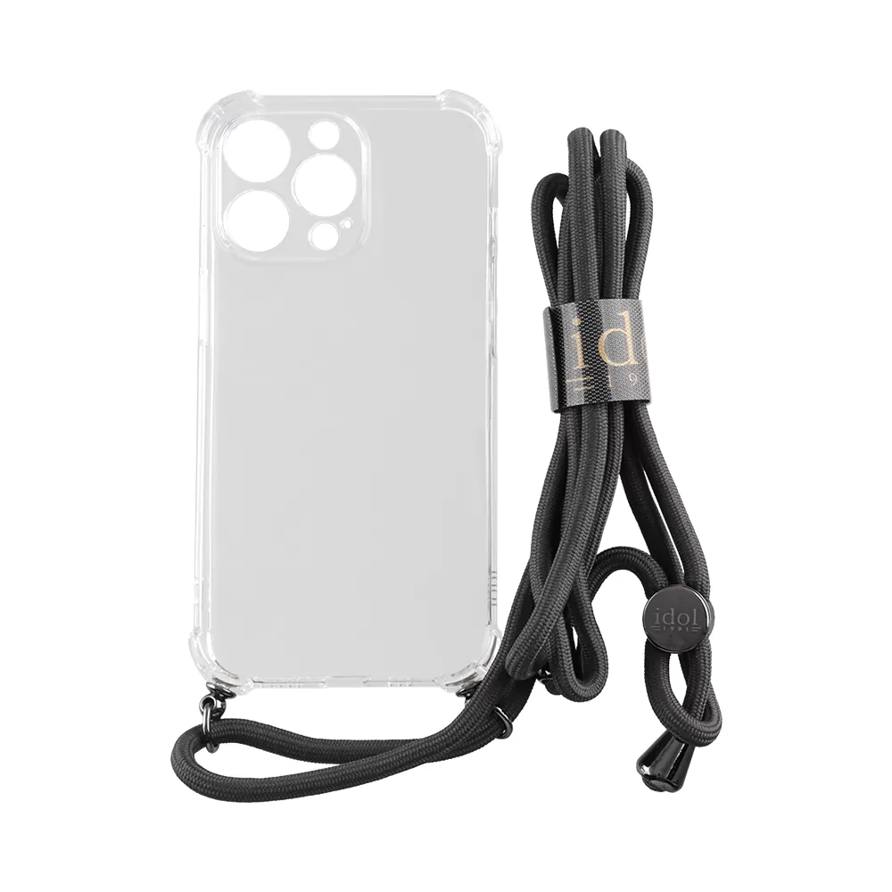IDOL 1991 ANTISHOCK AIR TPU ΘΗΚΗ IPHONE 13 PRO 6.1in  WITH STRAP FULL CAMERA PROTECTION ΔΙΑΦΑΝΗ - Image 8
