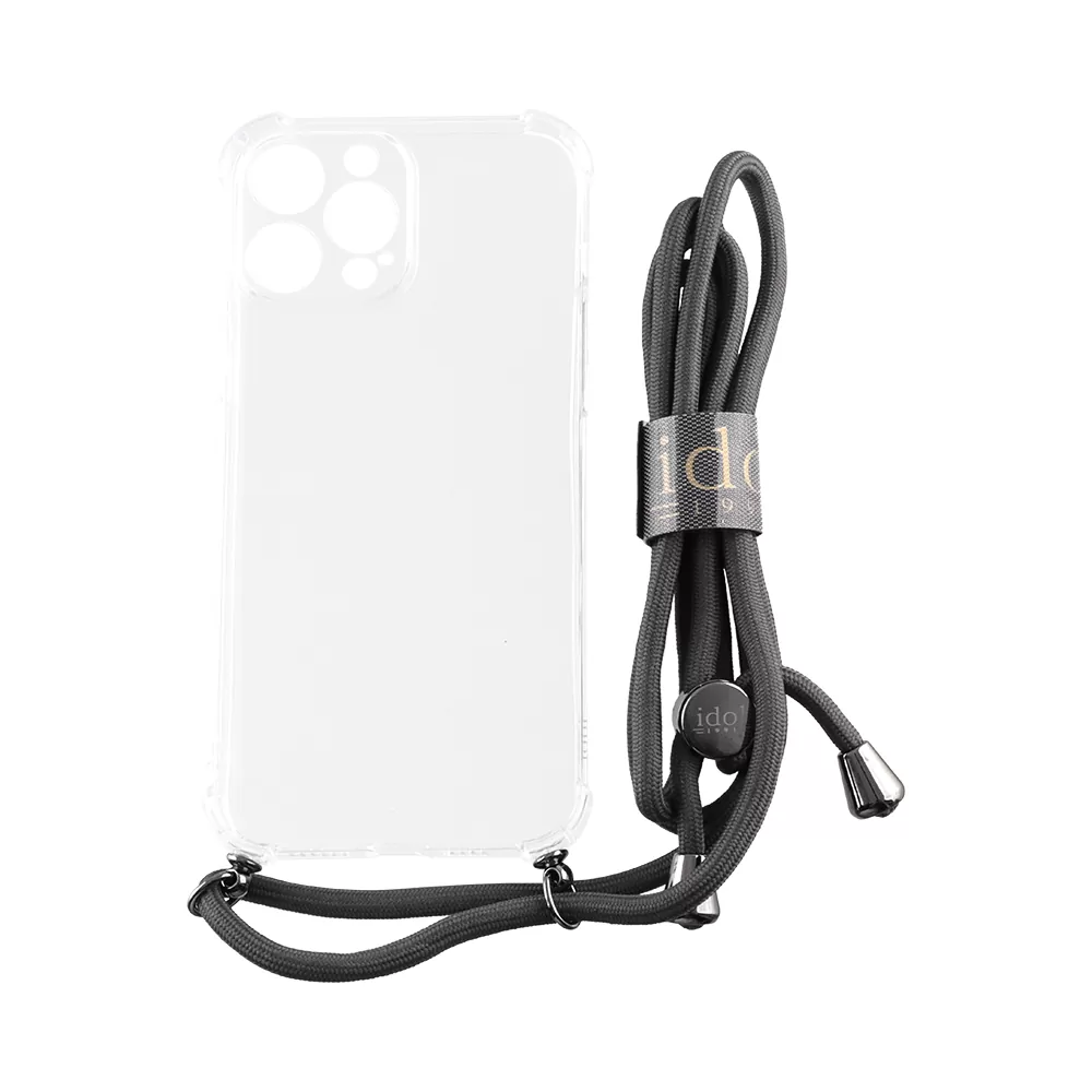IDOL 1991 ANTISHOCK AIR TPU ΘΗΚΗ IPHONE 13 PRO MAX 6.7in WITH STRAP FULL CAMERA PROTECTION ΔΙΑΦΑΝΗ - Image 8