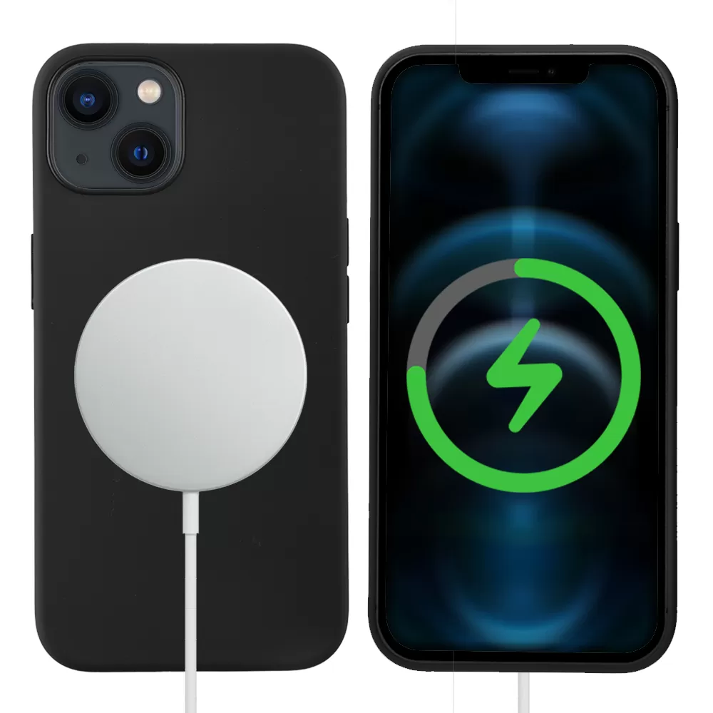 IDOL 1991 VELVET MAGSAFE TPU ΘΗΚΗ IPHONE 13 6.1in CAMERA GUARD BLACK - Image 6