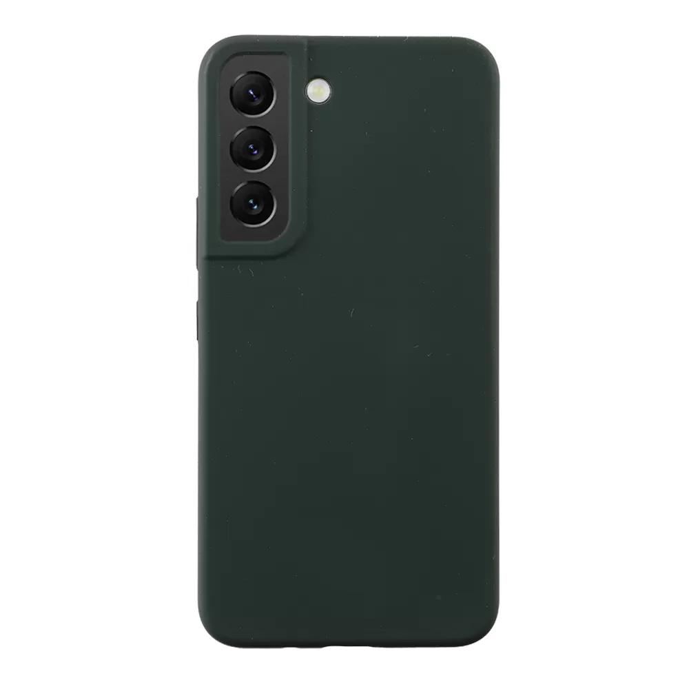 IDOL 1991 VELVET ELITE TPU ΘΗΚΗ SAMSUNG S22 5G S901 6.1in  4 SIDE CAMERA GUARD DARK GREEN - Image 8