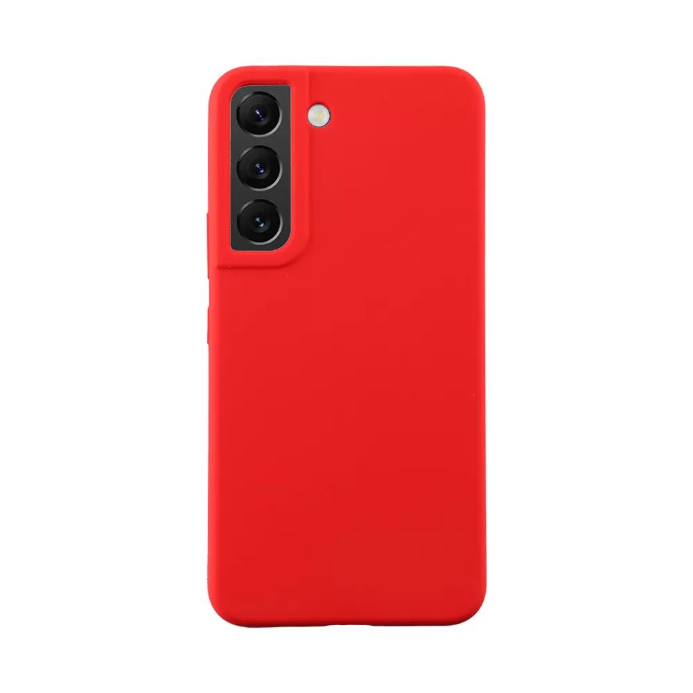 IDOL 1991 VELVET ELITE TPU ΘΗΚΗ SAMSUNG S22 5G S901 6.1in  4 SIDE CAMERA GUARD RED - Image 8