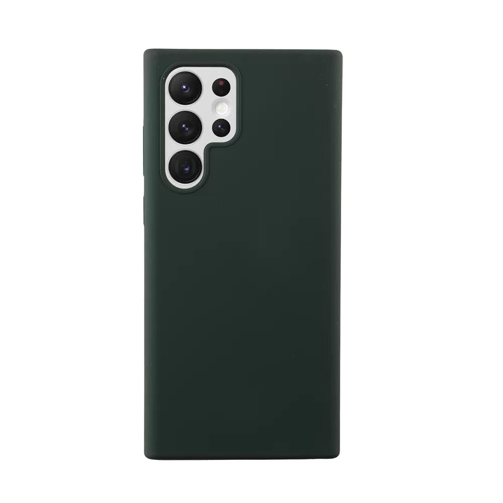 IDOL 1991 VELVET ELITE TPU ΘΗΚΗ SAMSUNG S22 ULTRA 5G S908 6.8in  4 SIDE CAMERA GUARD DARK GREEN - Image 8