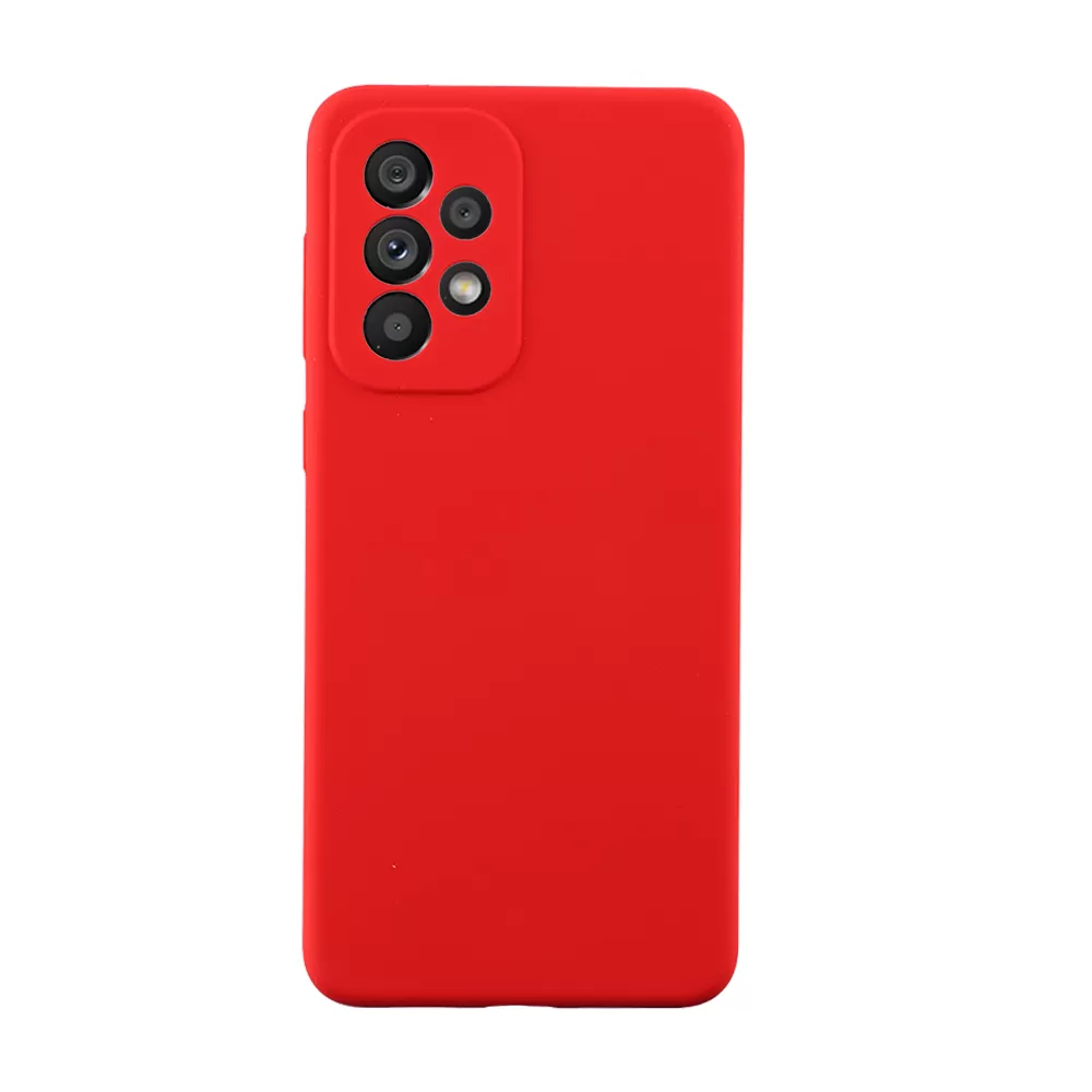 IDOL 1991 VELVET ELITE TPU ΘΗΚΗ SAMSUNG A33 5G A336 6.4in  4 SIDE FULL CAMERA PROTECTION RED - Image 8