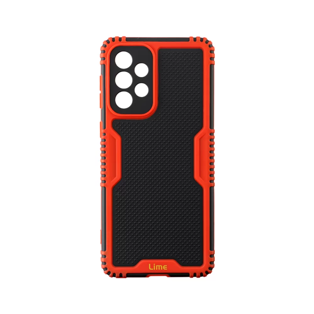 LIME ARMADILLO ΘΗΚΗ SAMSUNG A33 5G A336U 6.4in  FULL CAMERA PROTECTION RED - Image 5