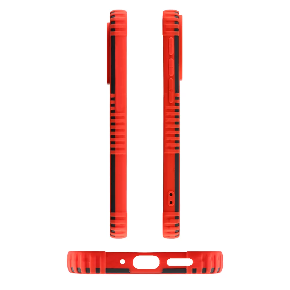 LIME ARMADILLO ΘΗΚΗ SAMSUNG A33 5G A336U 6.4in  FULL CAMERA PROTECTION RED - Image 4