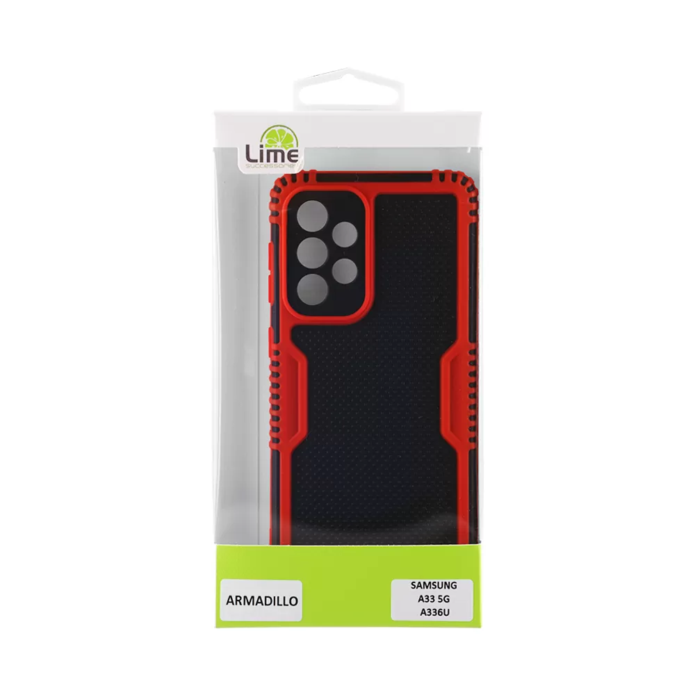 LIME ARMADILLO ΘΗΚΗ REALME C31 6.5in  FULL CAMERA PROTECTION RED - Image 3