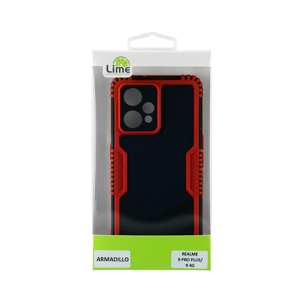 LIME ARMADILLO ΘΗΚΗ SAMSUNG A33 5G A336U 6.4in  FULL CAMERA PROTECTION RED - Image 3