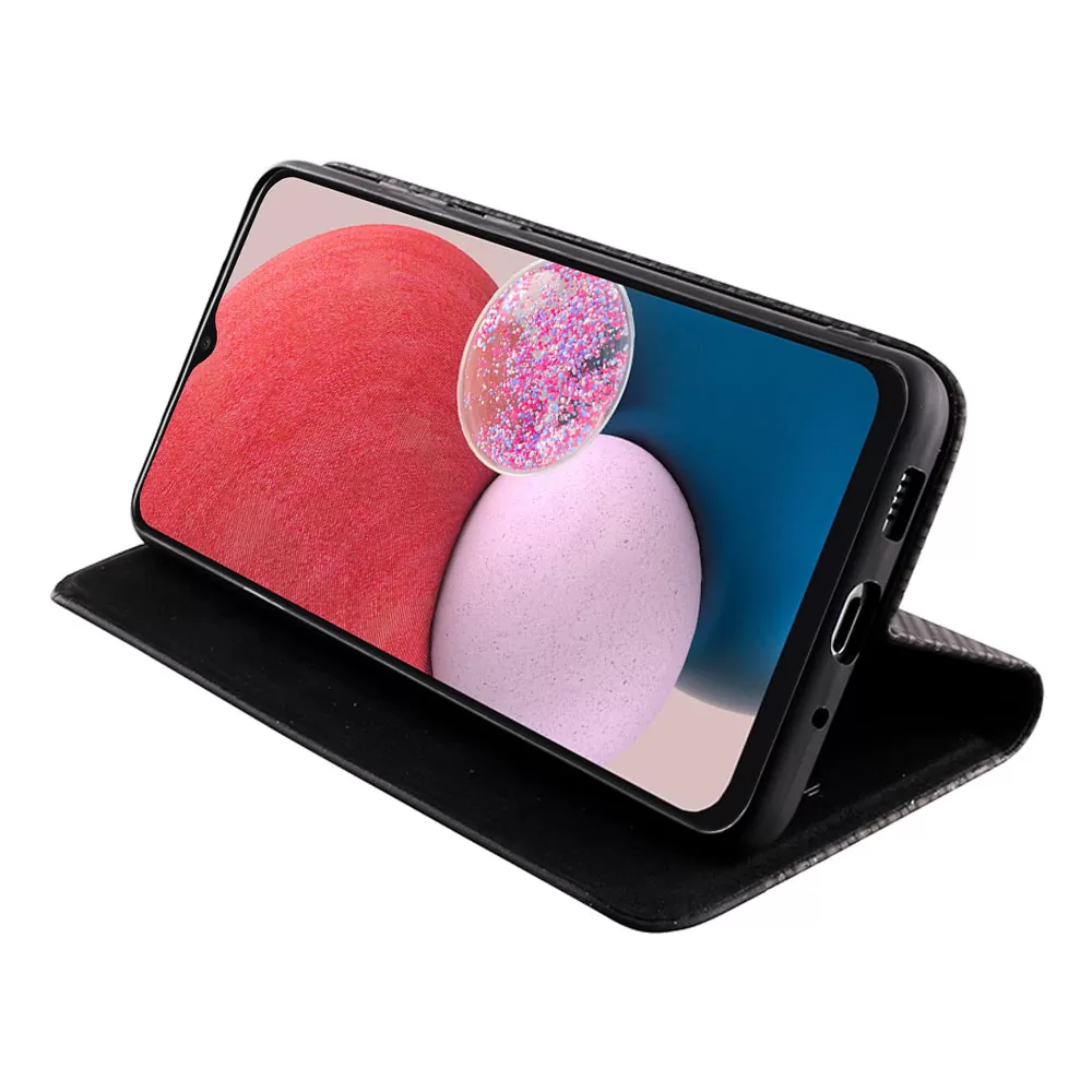 IDOL 1991 ELITE ΘΗΚΗ SAMSUNG A33 5G A336 6.4in  ANTI-RFID BOOK STAND BLACK - Image 4