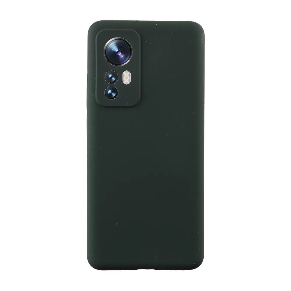 IDOL 1991 VELVET ELITE TPU ΘΗΚΗ XIAOMI 12 PRO 6.73in  4 SIDE FULL CAMERA PROTECTION DARK GREEN - Image 8
