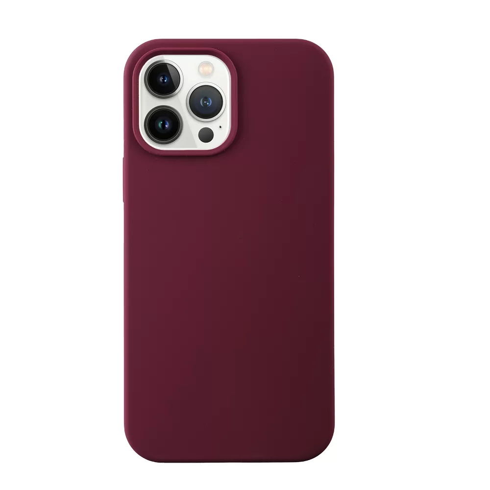 IDOL 1991 VELVET ELITE TPU ΘΗΚΗ IPHONE 13 PRO MAX 6.7in  4 SIDE CAMERA GUARD BURGUNDY - Image 8