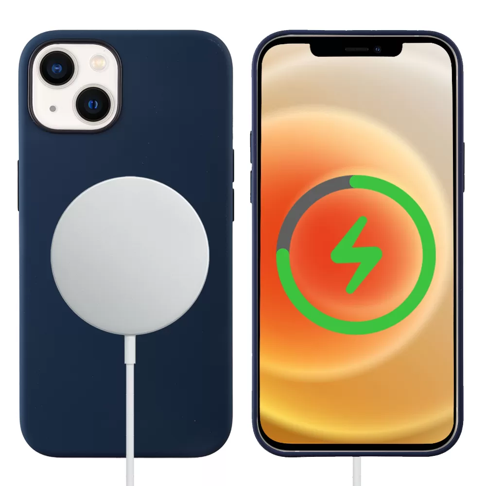 IDOL 1991 VELVET MAGSAFE TPU ΘΗΚΗ IPHONE 13 MINI 5.4in CAMERA GUARD BLUE - Image 6