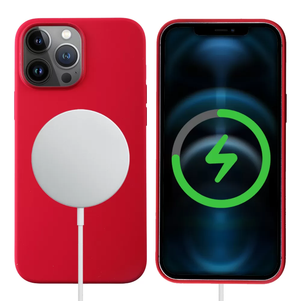 IDOL 1991 VELVET MAGSAFE TPU ΘΗΚΗ IPHONE 13 PRO MAX 6.7in CAMERA GUARD RED - Image 6