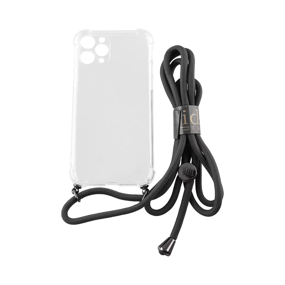 IDOL 1991 ANTISHOCK AIR TPU ΘΗΚΗ IPHONE 11 PRO MAX 6.5in  WITH STRAP FULL CAMERA PROTECTION ΔΙΑΦΑΝΗ - Image 8