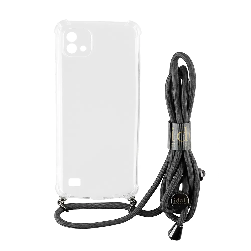 IDOL 1991 ANTISHOCK AIR TPU ΘΗΚΗ REALME C11 2021 6.52in WITH STRAP FULL CAMERA PROTECTION ΔΙΑΦΑΝΗ - Image 8
