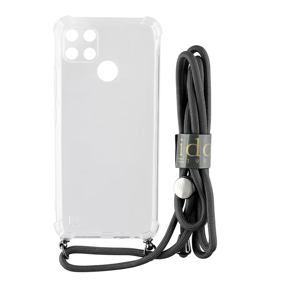 IDOL 1991 ANTISHOCK AIR TPU ΘΗΚΗ REALME C21Y/C25Y 6.5in WITH STRAP FULL CAMERA PROTECTION ΔΙΑΦΑΝΗ - Image 8
