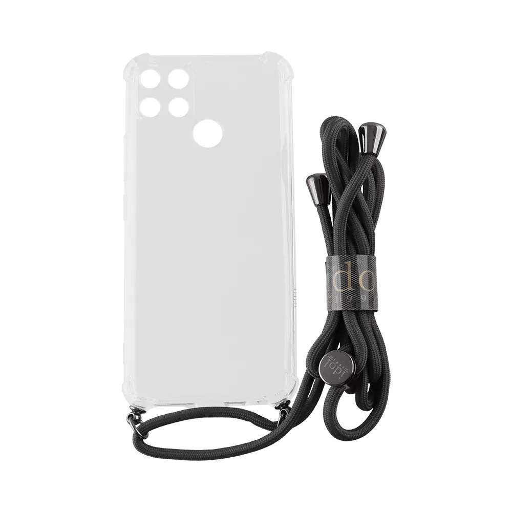 IDOL 1991 ANTISHOCK AIR TPU ΘΗΚΗ REALME C25/C25s 6.5in WITH STRAP FULL CAMERA PROTECTION ΔΙΑΦΑΝΗ - Image 8