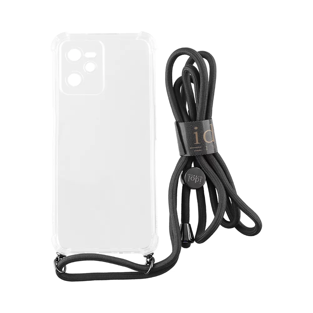 IDOL 1991 ANTISHOCK AIR TPU ΘΗΚΗ REALME C35 6.6in  WITH STRAP FULL CAMERA PROTECTION ΔΙΑΦΑΝΗ - Image 8