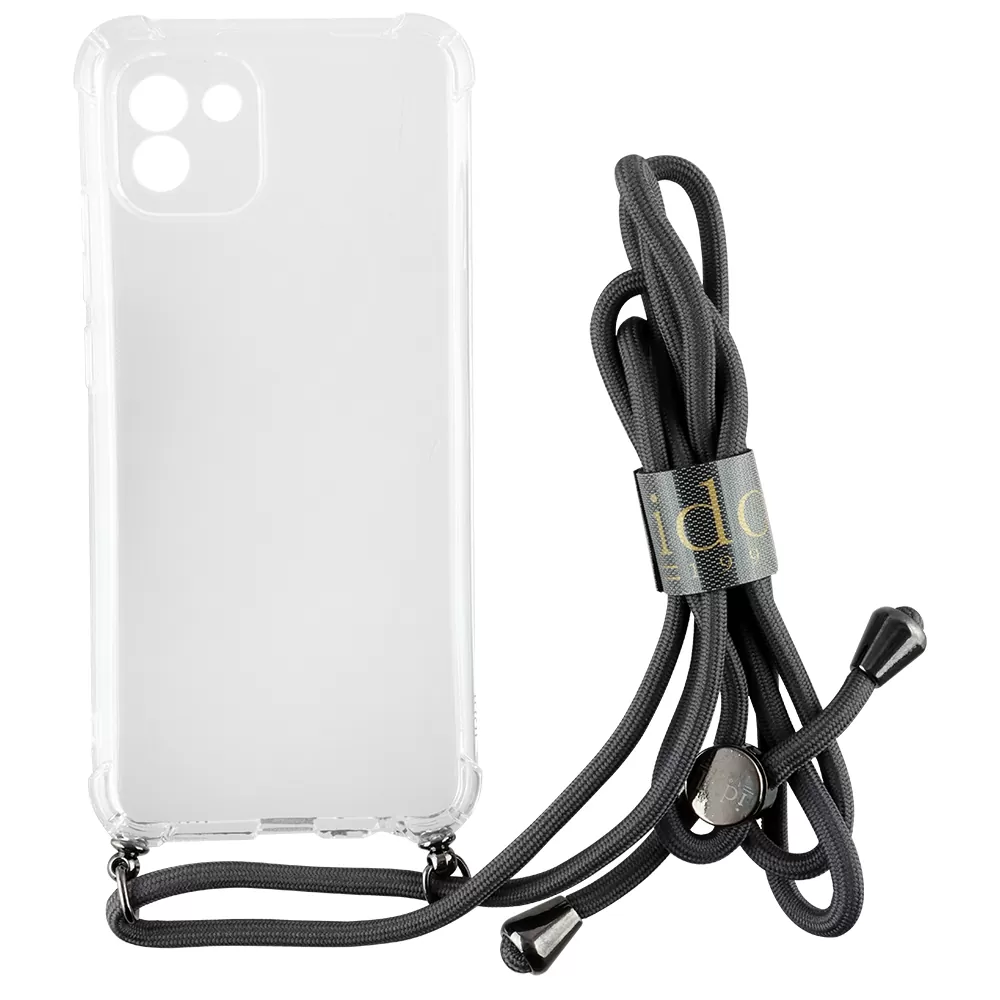IDOL 1991 ANTISHOCK AIR TPU ΘΗΚΗ SAMSUNG A03 A035 6.5in  WITH STRAP FULL CAMERA PROTECTION ΔΙΑΦΑΝΗ - Image 8