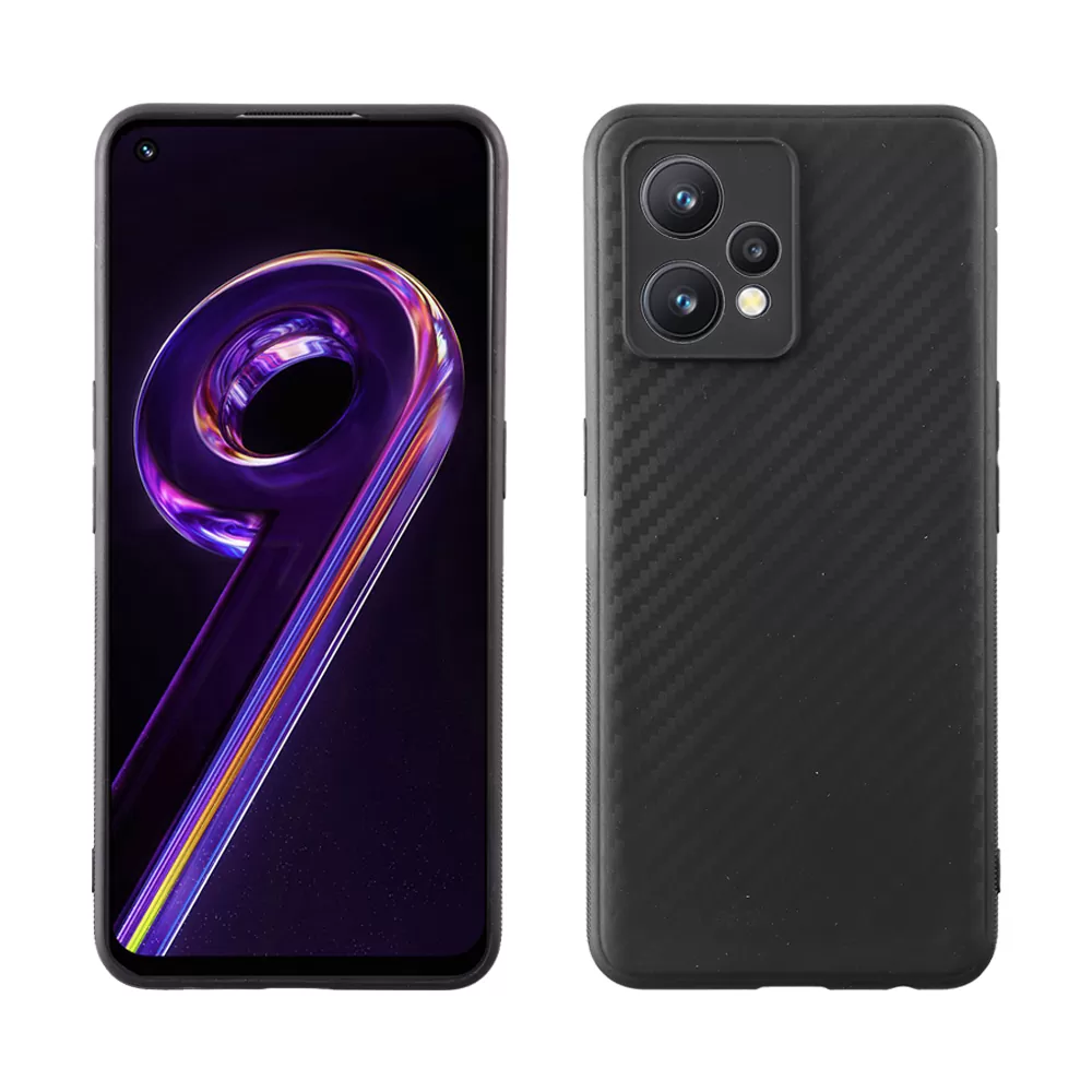 VOLTE-TEL CARBON ΘΗΚΗ REALME 9 PRO PLUS/9 4G 6.4in  CAMERA PROTECTIVE BLACK - Image 4