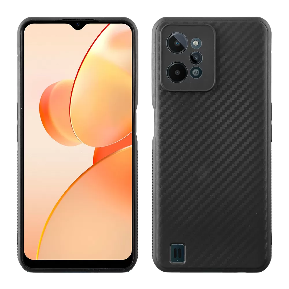 VOLTE-TEL CARBON ΘΗΚΗ REALME C31 6.5in  CAMERA PROTECTIVE BLACK - Image 4