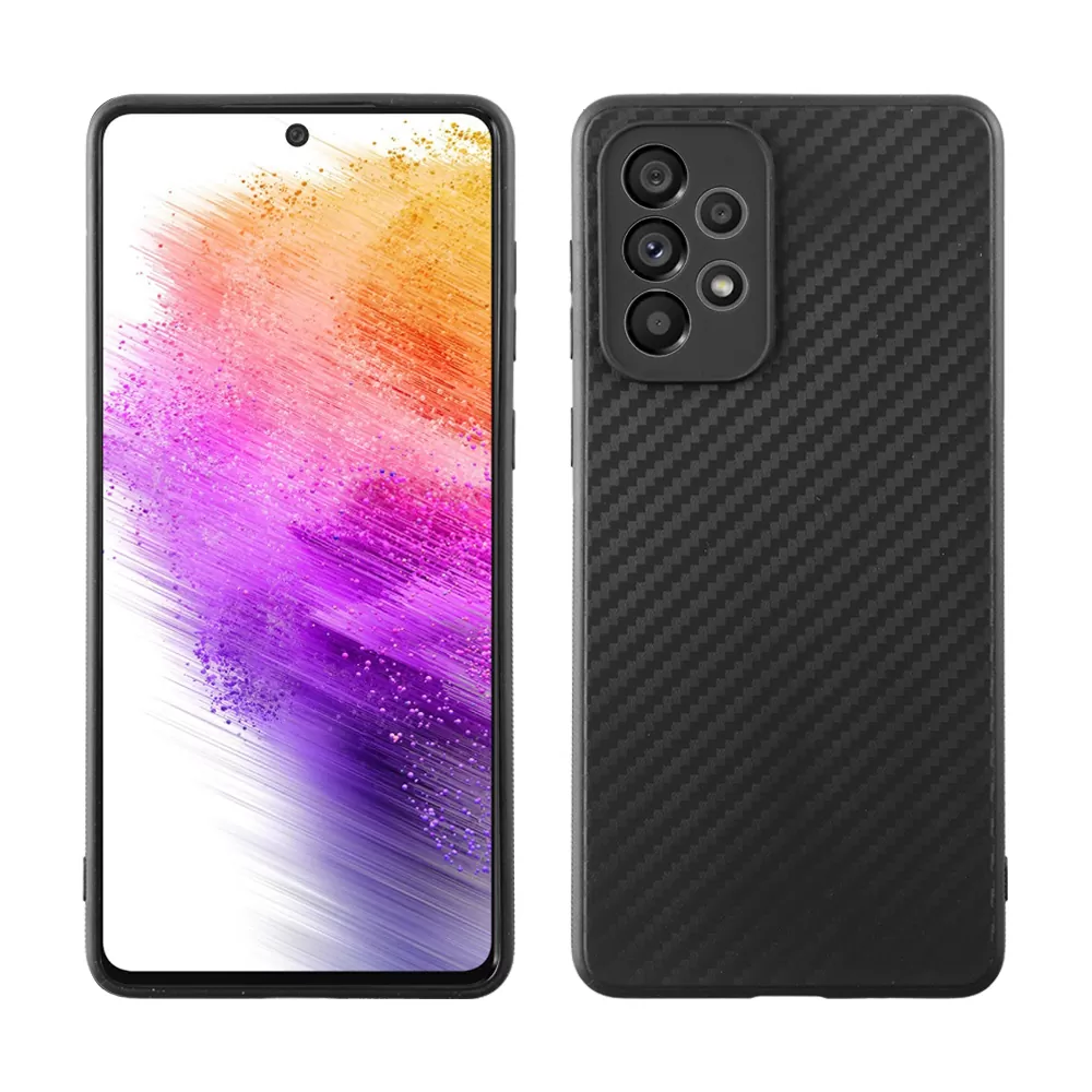 VOLTE-TEL CARBON ΘΗΚΗ SAMSUNG A73 A736 6.7in  CAMERA PROTECTIVE BLACK - Image 4