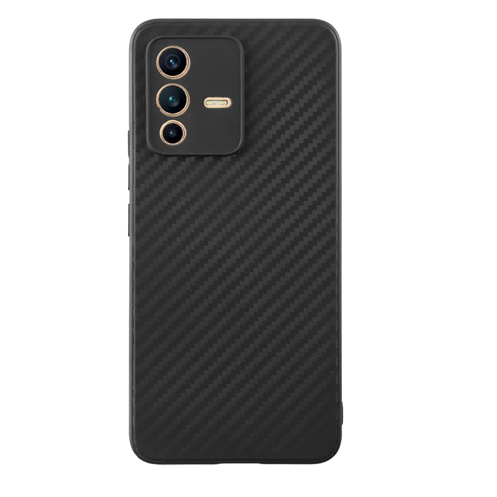 VOLTE-TEL CARBON ΘΗΚΗ VIVO V23 5G 6.44in  CAMERA PROTECTIVE BLACK - Image 5