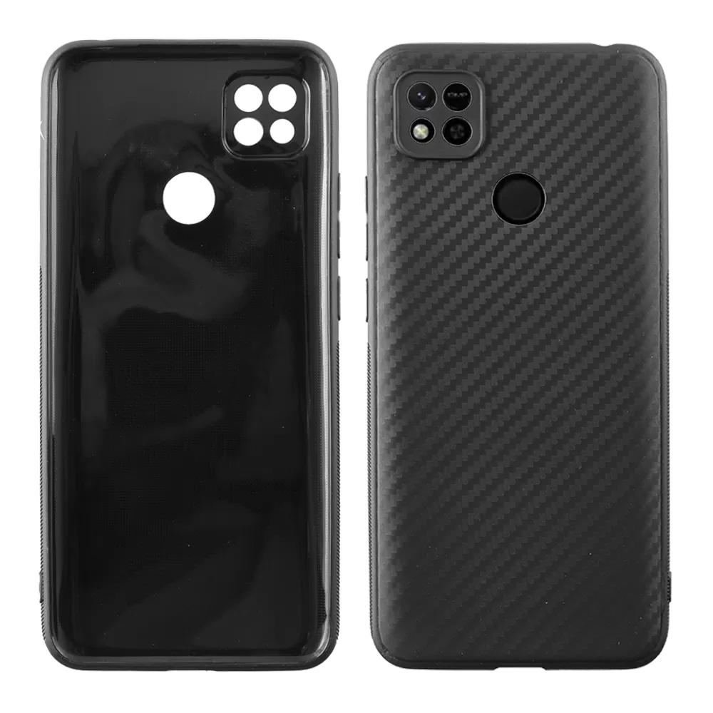 VOLTE-TEL CARBON ΘΗΚΗ XIAOMI REDMI 10A 6.53in  CAMERA PROTECTIVE BLACK - Image 4