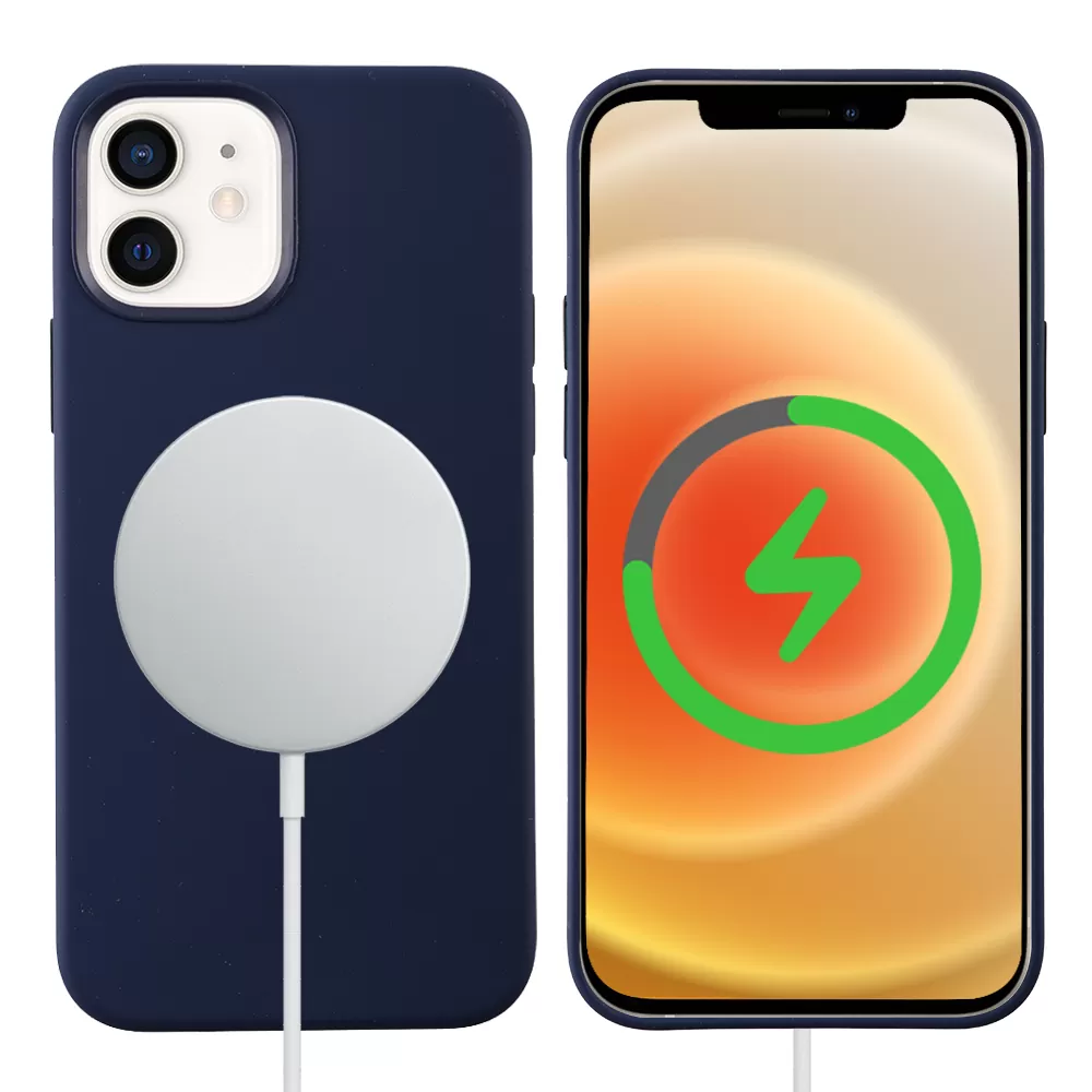 IDOL 1991 VELVET MAGSAFE TPU ΘΗΚΗ IPHONE 12 MINI 5.4in CAMERA GUARD BLUE - Image 6