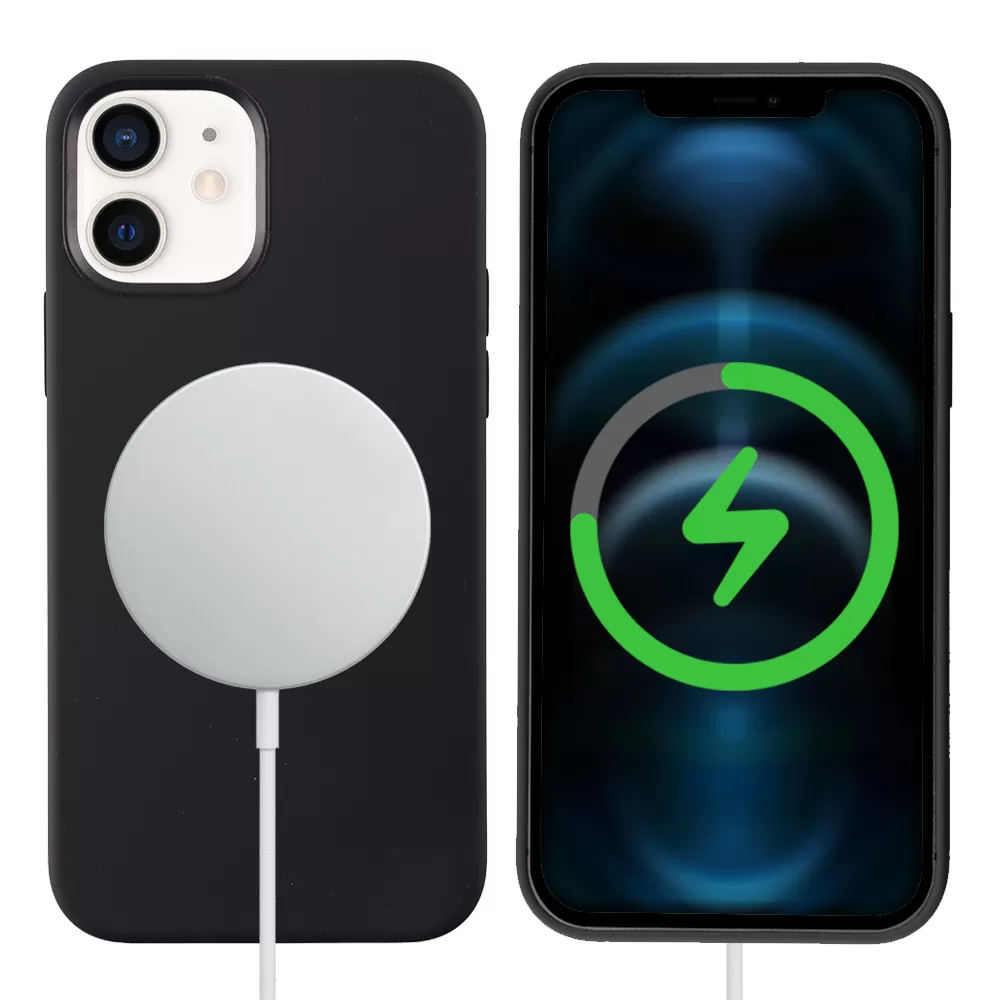 IDOL 1991 VELVET MAGSAFE TPU ΘΗΚΗ IPHONE 12 PRO / IPHONE 12 6.1in CAMERA GUARD BLACK - Image 6