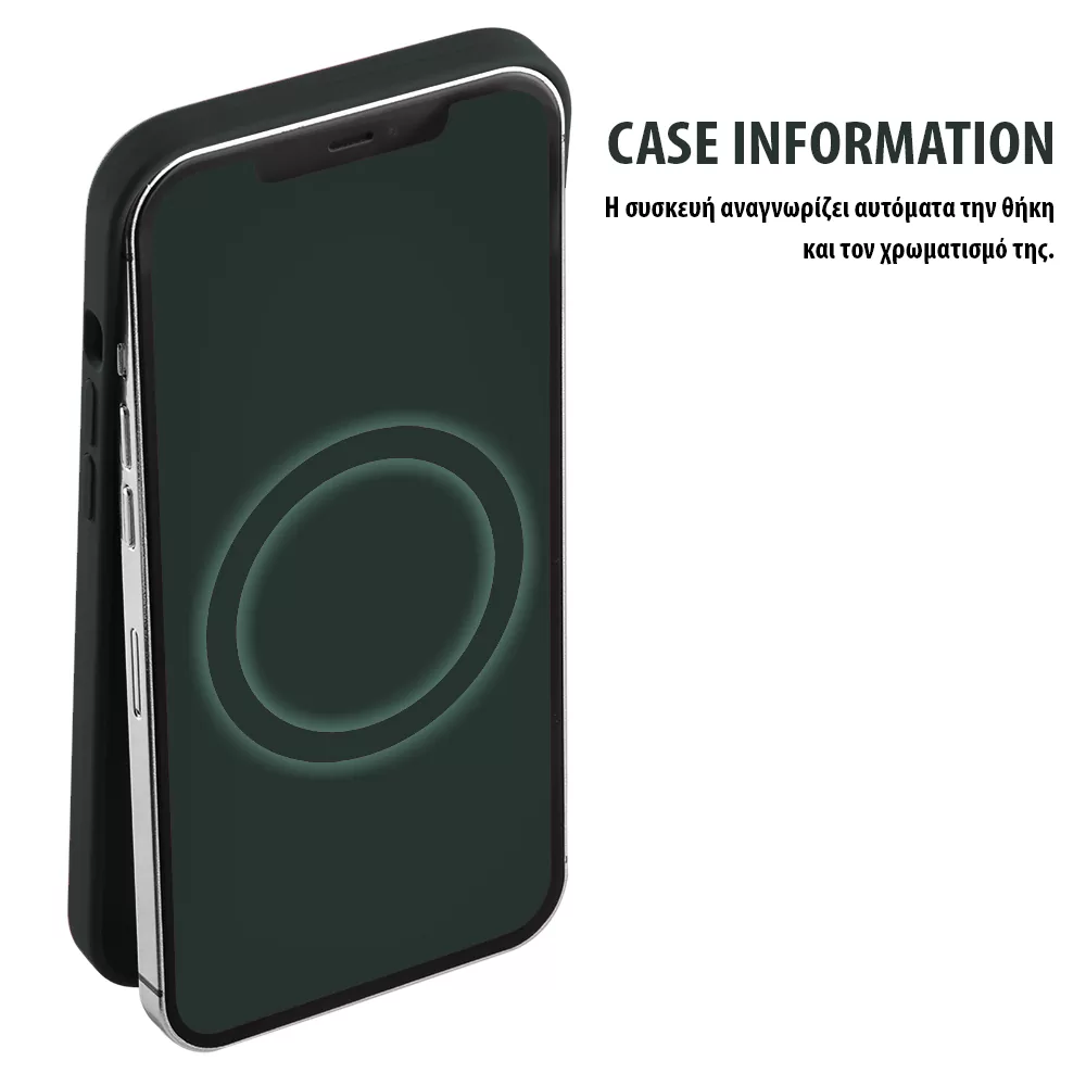 IDOL 1991 VELVET MAGSAFE TPU ΘΗΚΗ IPHONE 12 PRO / IPHONE 12 6.1in CAMERA GUARD GREEN - Image 7