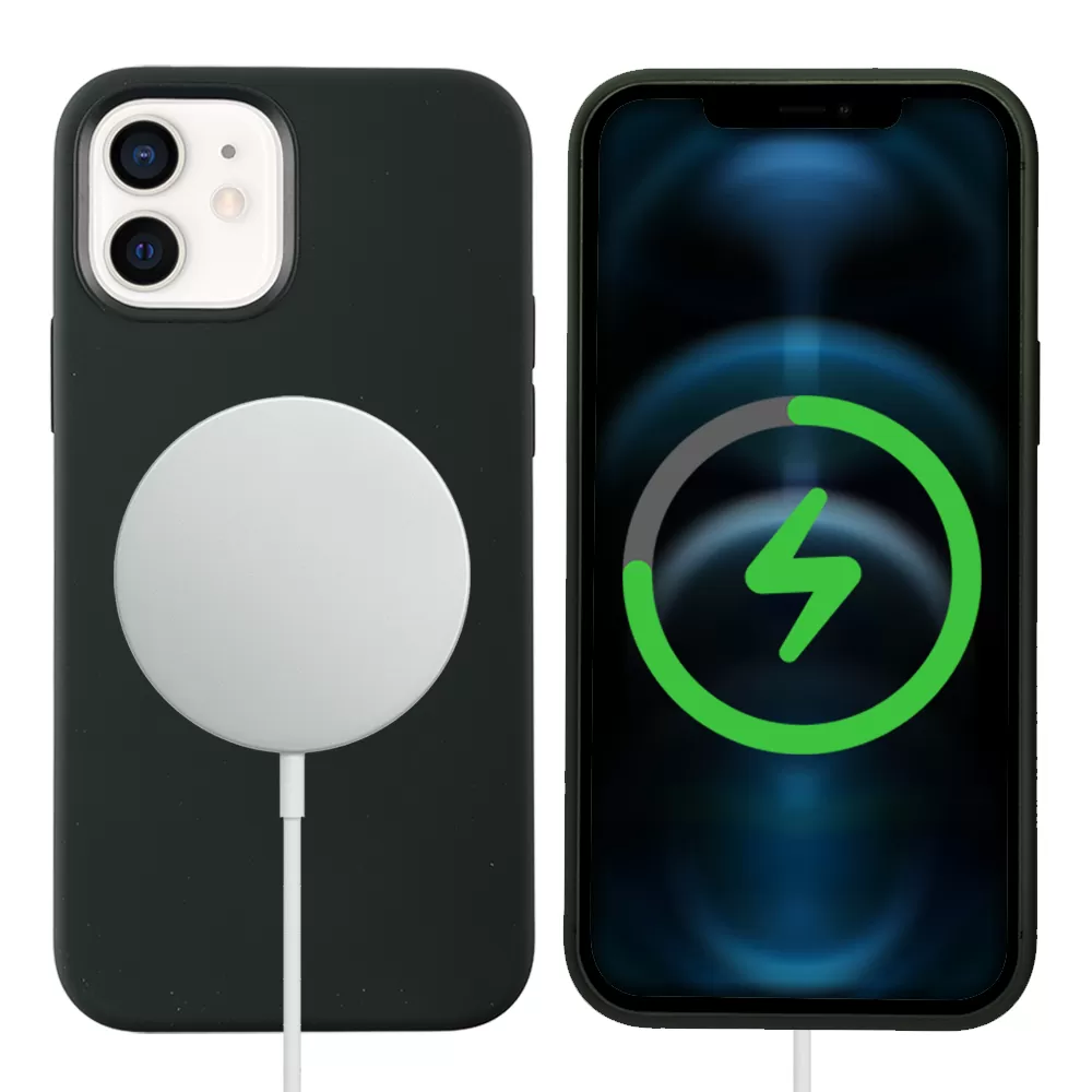 IDOL 1991 VELVET MAGSAFE TPU ΘΗΚΗ IPHONE 12 PRO / IPHONE 12 6.1in CAMERA GUARD GREEN - Image 6