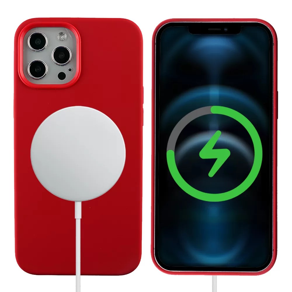 IDOL 1991 VELVET MAGSAFE TPU ΘΗΚΗ IPHONE 12 PRO MAX 6.7in CAMERA GUARD RED - Image 6