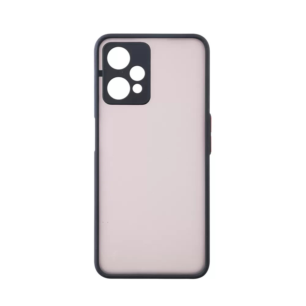 LIME HARDSHELL FUSION ΘΗΚΗ REALME 9 5G/9 PRO 5G 6.6in  FULL CAMERA PROTECTION BLACK WITH RED KEYS - Image 7