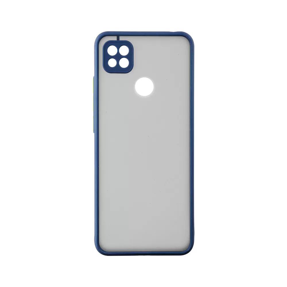 LIME HARDSHELL FUSION ΘΗΚΗ XIAOMI REDMI 10A 6.53in  FULL CAMERA PROTECTION BLUE WITH YELLOW KEYS - Image 7