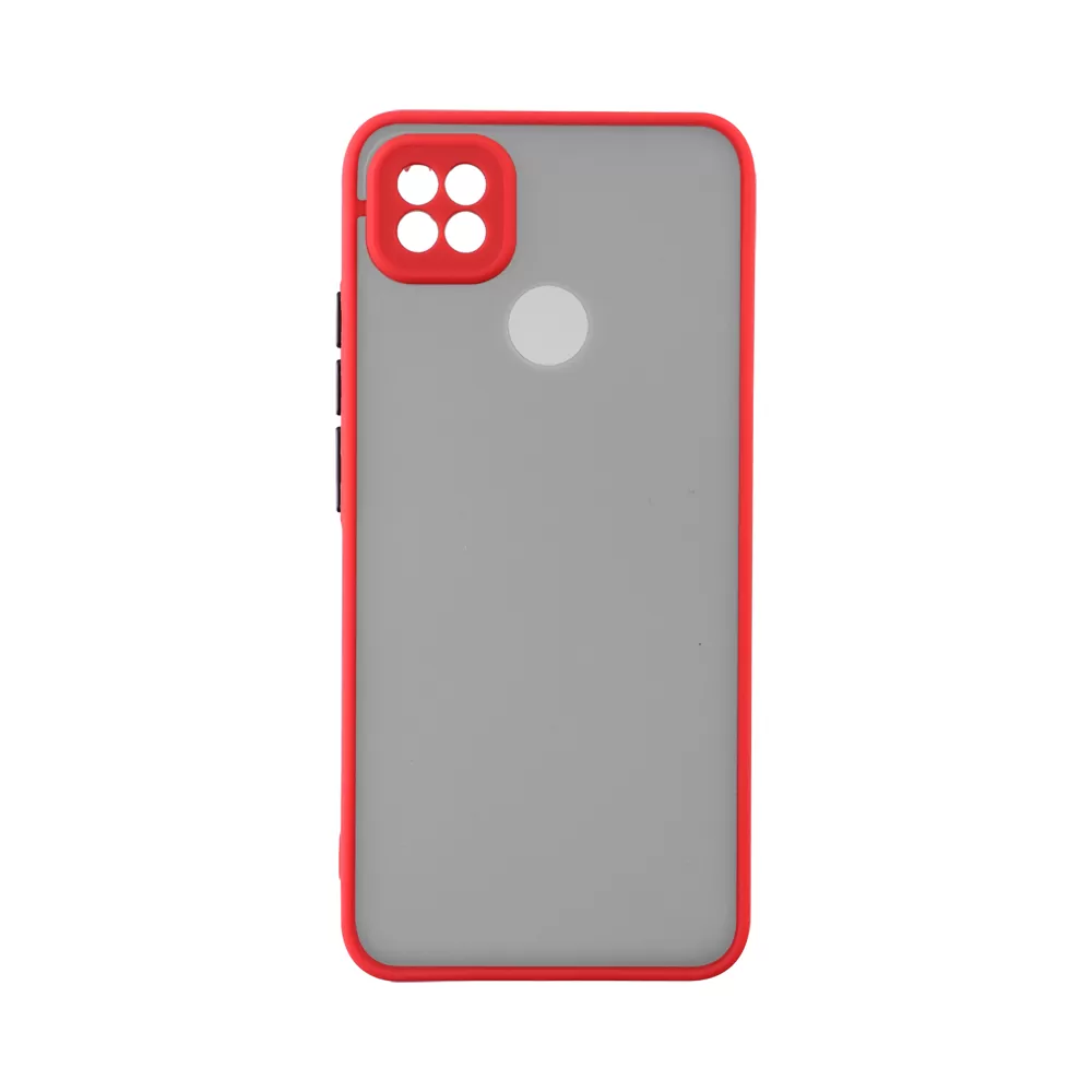 LIME HARDSHELL FUSION ΘΗΚΗ XIAOMI REDMI 10A 6.53in  FULL CAMERA PROTECTION RED WITH BLACK KEYS - Image 7
