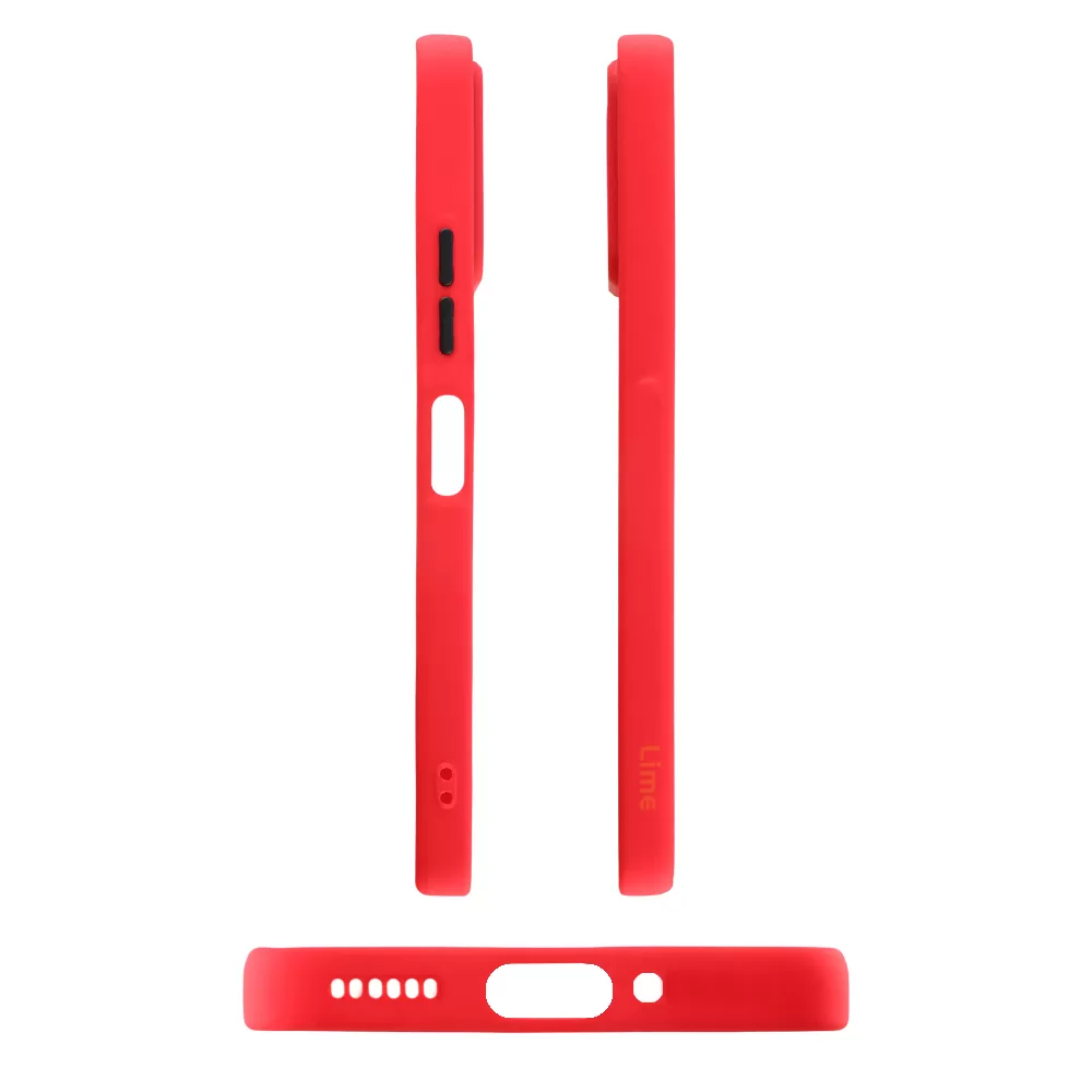 LIME HARDSHELL FUSION ΘΗΚΗ XIAOMI REDMI 10A 6.53in  FULL CAMERA PROTECTION RED WITH BLACK KEYS - Image 6