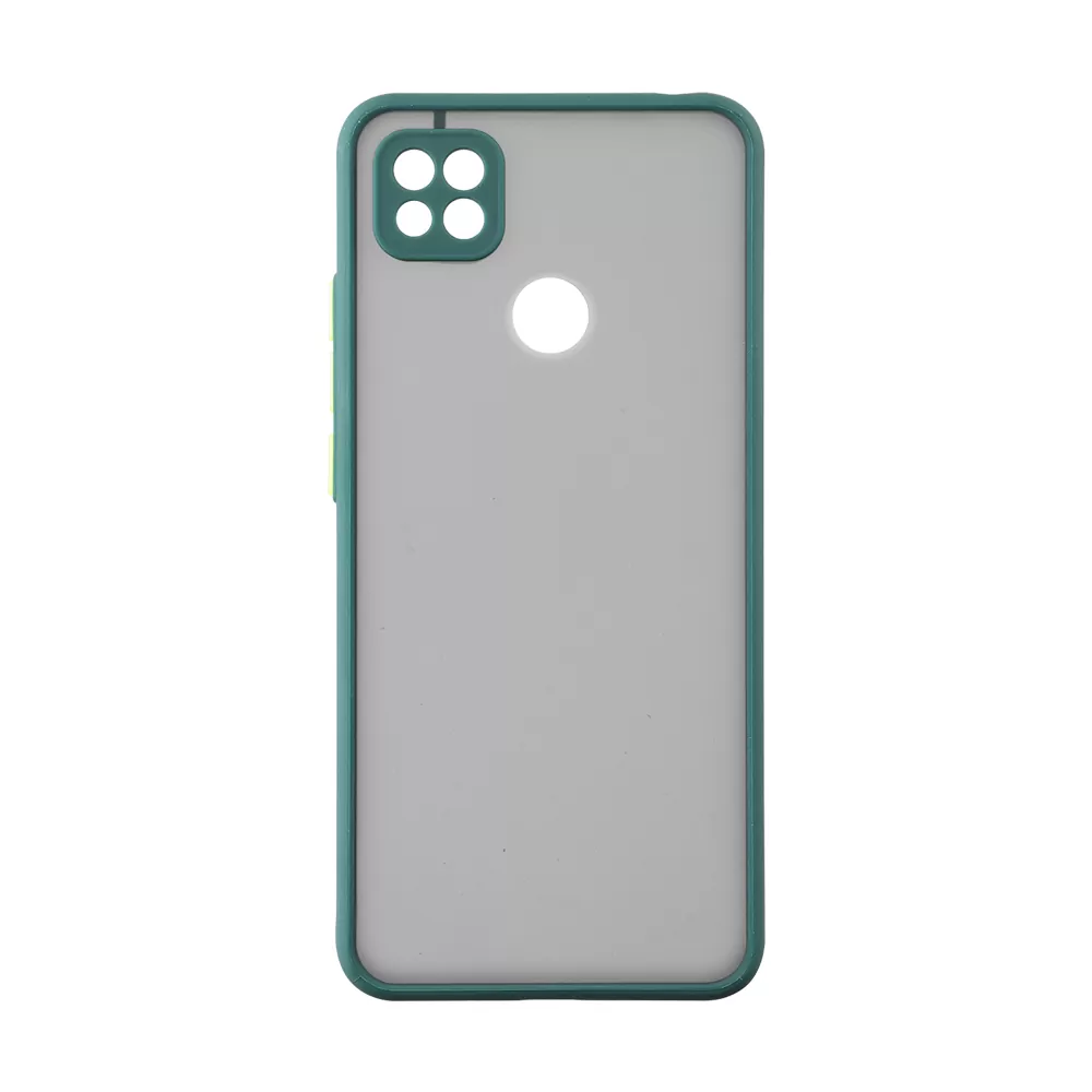 LIME HARDSHELL FUSION ΘΗΚΗ XIAOMI REDMI 10A 6.53in  FULL CAMERA PROTECTION GREEN WITH YELLOW KEYS - Image 7