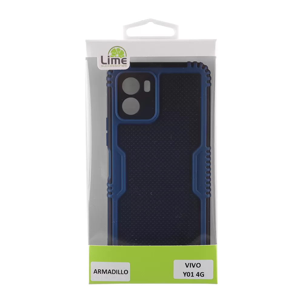 LIME ARMADILLO ΘΗΚΗ VIVO Y01 4G 6.51in  FULL CAMERA PROTECTION BLUE - Image 4
