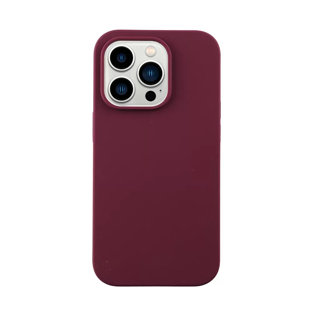 IDOL 1991 VELVET ELITE TPU ΘΗΚΗ IPHONE 14 PRO 6.1in  4 SIDE CAMERA GUARD BURGUNDY - Image 8