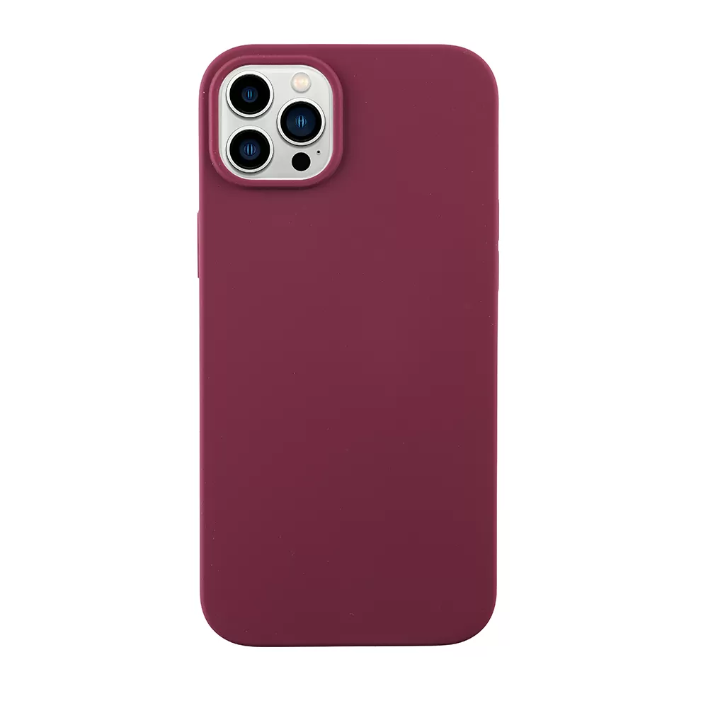 IDOL 1991 VELVET ELITE TPU ΘΗΚΗ IPHONE 14 PLUS 6.7in 4 SIDE CAMERA GUARD BURGUNDY - Image 8