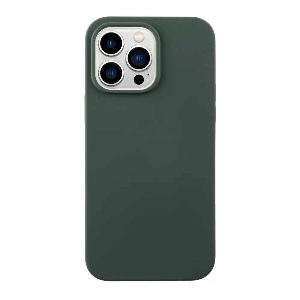 IDOL 1991 VELVET ELITE TPU ΘΗΚΗ IPHONE 14 PRO MAX 6.7in  4 SIDE CAMERA GUARD DARK GREEN - Image 8