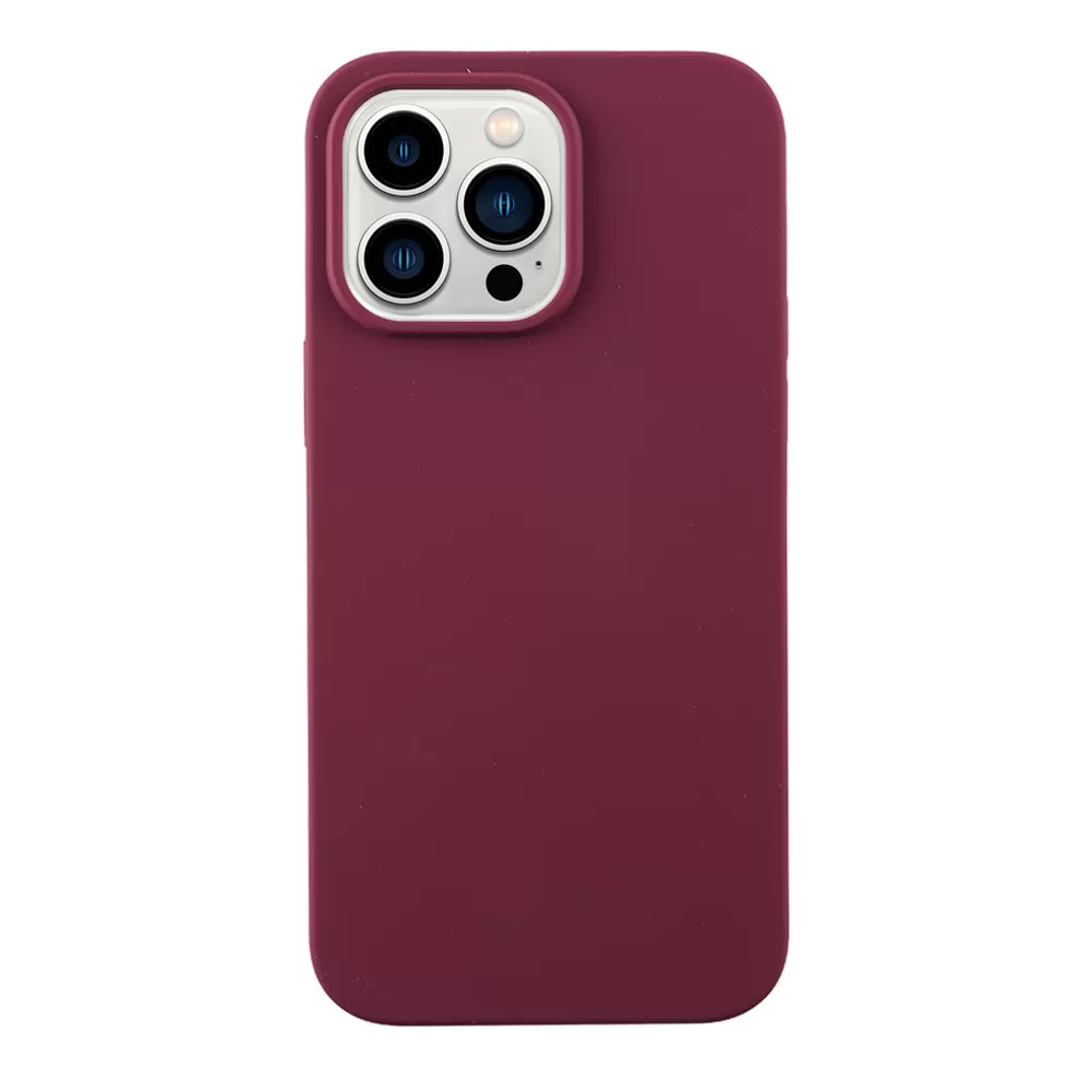 IDOL 1991 VELVET ELITE TPU ΘΗΚΗ IPHONE 14 PRO MAX 6.7in  4 SIDE CAMERA GUARD BURGUNDY - Image 8