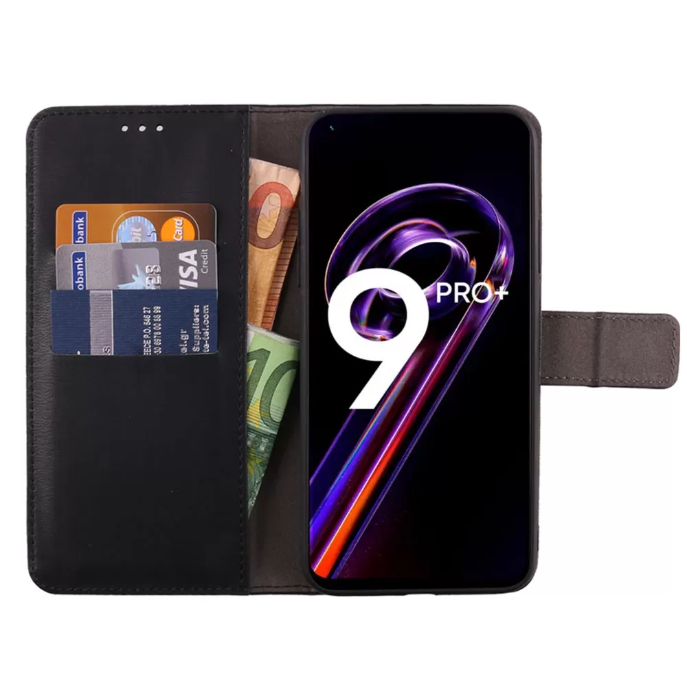 VOLTE-TEL ALLURE ΘΗΚΗ REALME 9 PRO PLUS/9 4G 6.4in  MAGNET BOOK STAND CLIP BLACK - Image 5