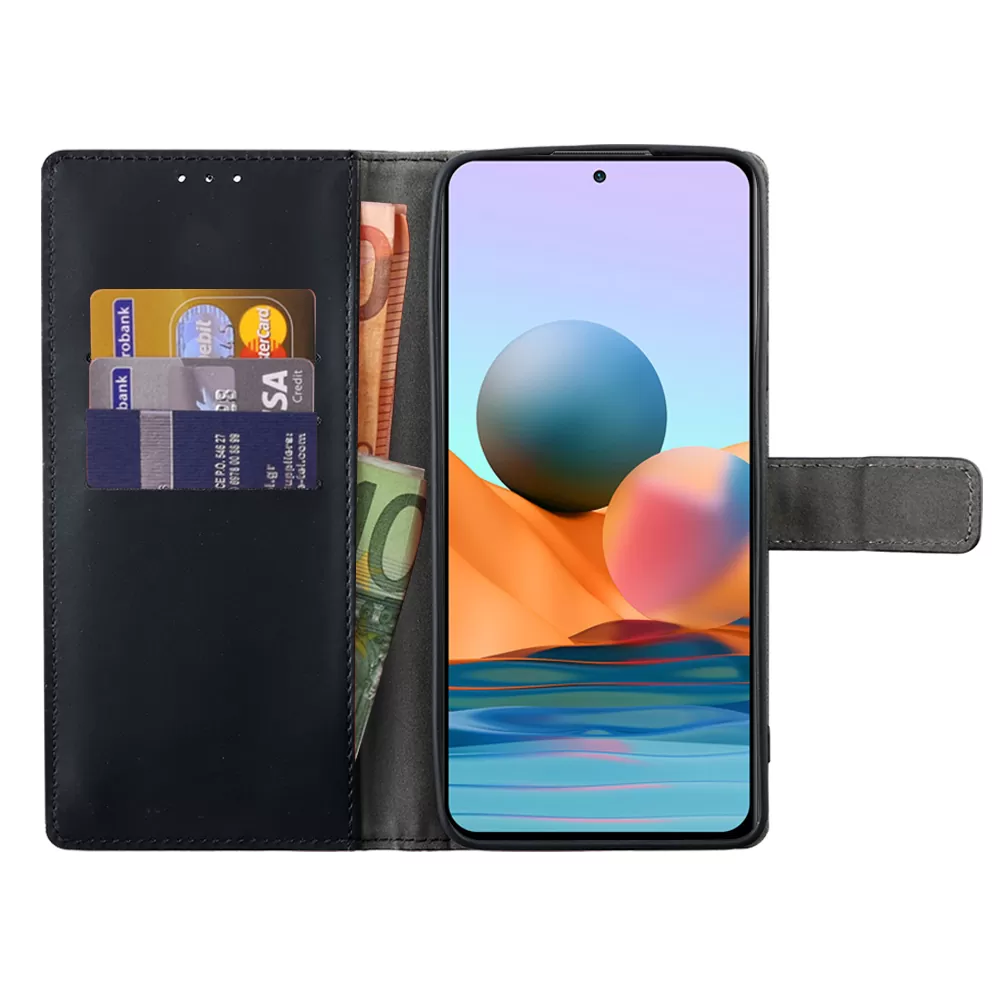 VOLTE-TEL ALLURE ΘΗΚΗ XIAOMI REDMI 10A 6.53in  MAGNET BOOK STAND CLIP BLACK - Image 4