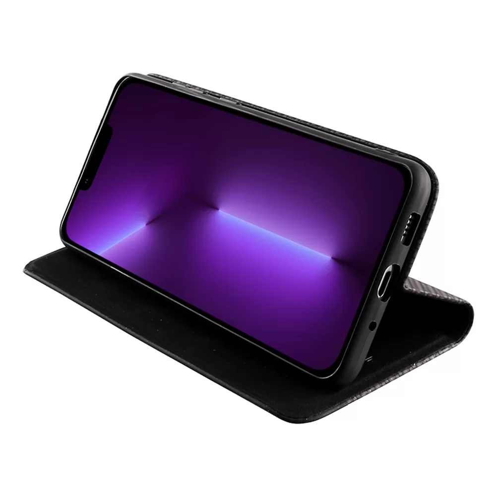 IDOL 1991 ELITE ΘΗΚΗ IPHONE 14 PRO 6.1in  ANTI-RFID BOOK STAND BLACK - Image 4
