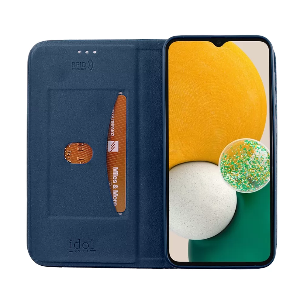 IDOL 1991 ELITE ΘΗΚΗ VIVO Y76 5G 6.58in  ANTI-RFID BOOK STAND BLUE - Image 7